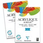 Clairefontaine 96308C - Zeichenblock Acrylpapier DIN A4 21x29