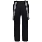 CMP - Bequeme Stretch-Ski-Latzhose für Herren, Schwarz