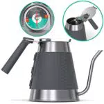Coffee Gator True Brew Handbrüh Kaffeekessel Professioneller Gießkessel mit präzisem Schwanenhalsauslauf