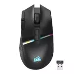 CORSAIR DARKSTAR RGB WIRELESS MMO Gaming Mouse - 26.000 DPI - 15 Programmierbare Tasten - Bis zu 80 Stunden Akkulaufzeit - iCUE-Kompatibel - PC