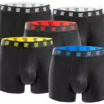 CR7 - 5er Pack Boxershorts Trunk Herren - by Cristiano Ronaldo - Black-Color-Mix - Gr. XX