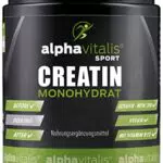 Kreatin Monohydrat Pulver - hochdosiertes veganes Creatin für Fitness und Bodybuilding