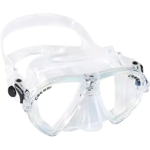Cressi Ocean Mask - Schnorchelmaske Ocean, Transparent