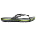 Crocs Unisex Crocband Flip Zehentrenner, Graphite Volt Green