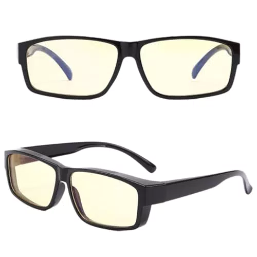 CutitiUU 98% Blaulicht-blockierende Brille, TR90 Anti-Blaulicht Anti-Ermüdungsbrille