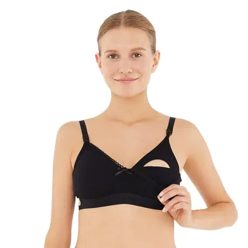 Dagi Still-BH für Damen ohne Bügel – Bequemer Maternity Nursing Bra für große Brüste