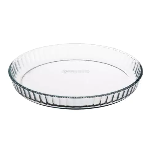 Dajar 1040902 Pyrex Tarteform, Glas, Transparent, 28x28x3.5 cm