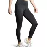 DANISH ENDURANCE Damen Sport-Leggings mit Taschen, Blickdicht & Elastisch