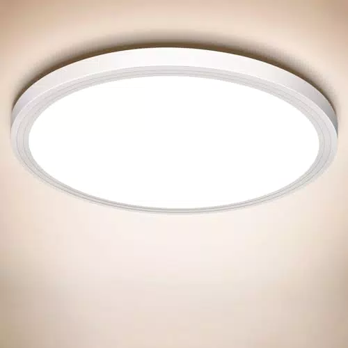 LED Deckenlampe Flach 18W IP44 - Moderne Badezimmer- und Küchenleuchte
