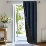 Deconovo Thermo Vorhang mit Ösen - Wärmeisolierend und Lärmschutz Vorhang