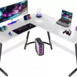 Devoko Gaming Tisch, Computertisch, Eckschreibtisch