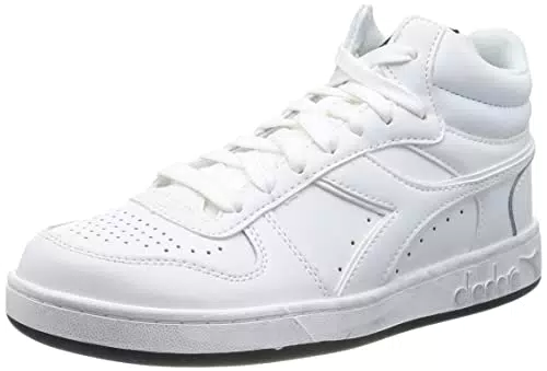 Diadora Magic Basket Demi Icona Unisex Gymnastikschuh - Weiß Blau