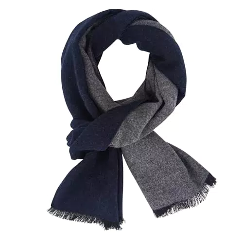 DiaryLook Herren Herbst Baumwolle kariert Schal- Winter Jungen Warm Lange Scarf mit Luxuriöse eschenkbox EINWEG Verpackung