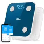 Digitale Waage Personen Körperwaage mit APP, Intelligente Personenwaage zur Überwachung des BMI