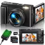 Digitalkamera 4K, 48MP 16X Autofokus Digitalzoom Kamera