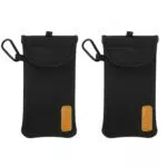 DOB SECHS 2 Pack Handyhülle Tasche Universal Pouch Handysocke