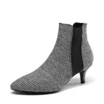 DREAM PAIRS Damen Stiefel Stiletto Spitze Modell SDAB2213W-E