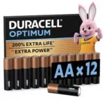 Duracell Optimum AA Batterien – Bis zu 200% längere Lebensdauer und extra Power