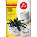 Eberhard Faber 570101 - Modelliermasse lufttrocknend weiß
