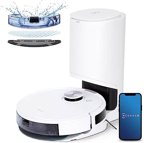 ECOVACS DEEBOT N10 PLUS Staubsaugerroboter mit Wischmopp 4300Pa