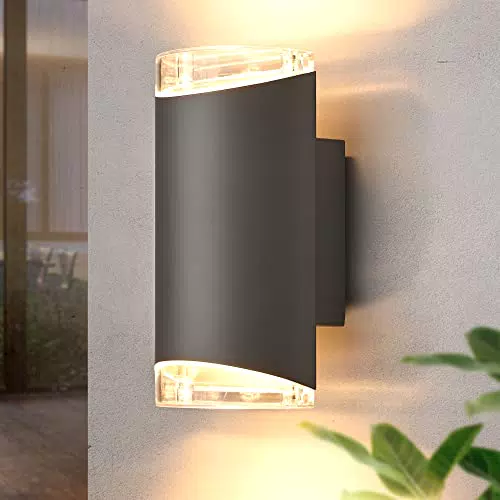 EDISHINE Wandleuchte, Wandlampe, Aussenbeleuchtung Hauswand