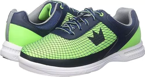 EMAX, Brunswick - Frenzy, Herren Bowling-Schuhe, Bowlingschuh für Männer mit Gleitsohle