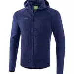 Erima Herren quiltet jakke Function, Schwarz, M EU