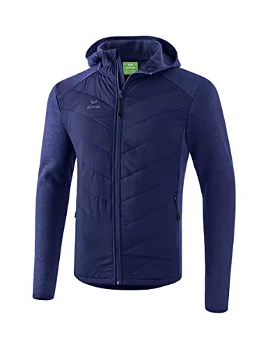 Erima Herren quiltet jakke Function, Schwarz, M EU