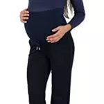ESRA Damen Schwangerschaftshose Umstandshose Sporthose für Schwangerschaft Umstandsmode Hose J481