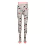 EWERS Kinderstrumpfhose mit Pferde-Motiv, Strumpfhose aus Baumwolle für Mädchen