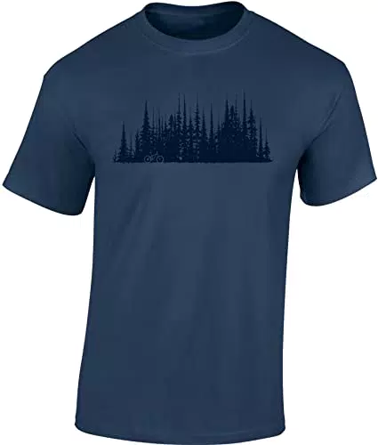 Fahrrad T-Shirt Herren : Bike Wood - Mountainbike Shirt