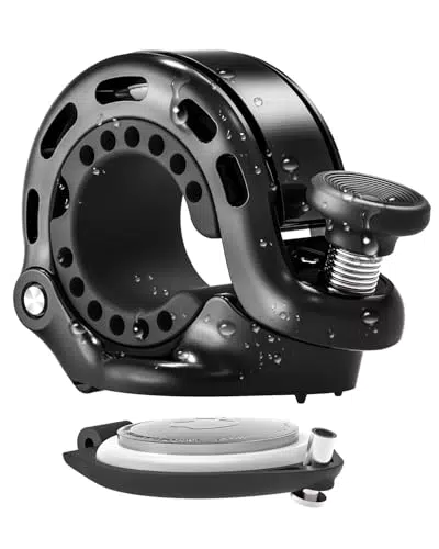 Fahrradklingel Für Apple AirTag Fahrrad Versteck In 110DB Mini Klingel Fahrrad Diebstahlsicherung für E-Scooter Rennrad MTB Kinderfahrrad Ebike