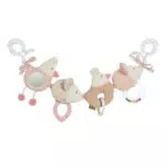 Fehn Kinderwagenkette feehnLAND Mobile-Kette mit niedlichen Anhänger-Figuren zum flexiblen Aufhängen an Kinderwagen