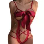FLUTOY Sexy Dessous Damen für Sex, Sexy Unterwäsche für Frau erotisch Strapsen Dessous Set Body Damen Sexy Spitze Reizwäsche hochwertig Negligee Damen Lingerie Sexy for Women