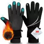 FORVEVO Skihandschuhe wasserdicht für Herren und Damen - Winterhandschuhe mit Touchscreen