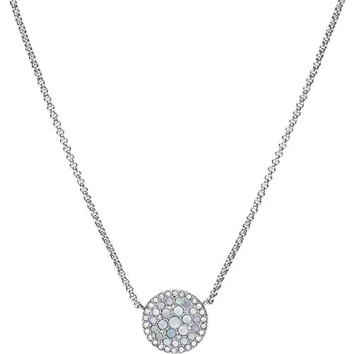 Fossil Vintage Halskette für Frauen aus Silber Edelstahl - JF0322