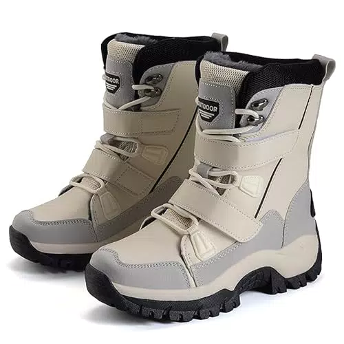 Frank Mully Damen-Winterstiefel, wasserdicht, gefüttert