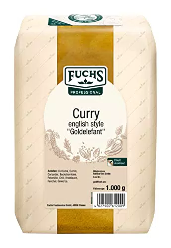 Fuchs Curry englisch "Goldelefant"