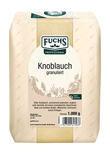 Fuchs Professional - Knoblauch granuliert, 1 kg im Beutel