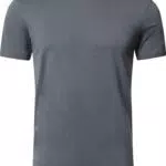 FULL TIME SPORTS Herren T-Shirt einzeln verpackt S-001-MidGrey-