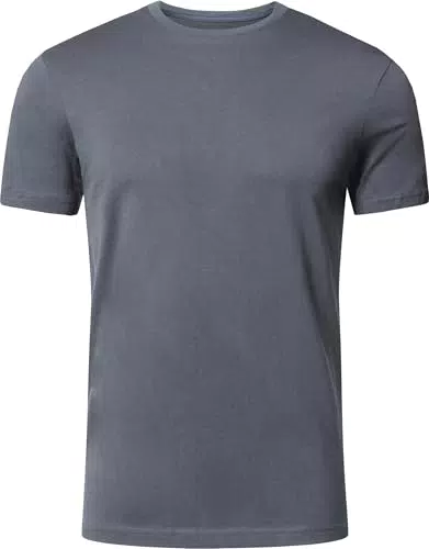 FULL TIME SPORTS Herren T-Shirt einzeln verpackt S-001-MidGrey-