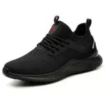 Furuian Sicherheitsschuhe Herren Leicht Arbeitsschuhe Damen rutschfest Stahlkappen Schutzschuhe Atmungsaktiv Sportlich Sneaker