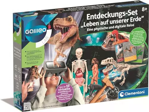 Galileo Lab Entdeckungs-Set Leben auf unserer Erde - Experimentierkasten mit VR-Erlebnis - Spielzeug für Kinder ab 8 Jahren