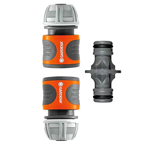 Gardena Schnellanschluss-Satz für 13 mm und 15 mm Wasserschläuche