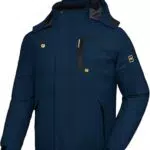 Geeksport Herren Winterjacke Parka Wasserabweisend Gefüttert Winddicht Outdoorjacke