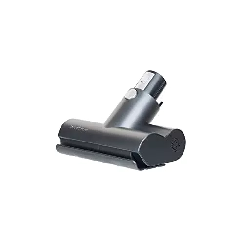 Genius Invictus X8 Motorisierte Mini Elektrobürste mit Leistungsstärke 6500 U/Min für Matratzen Teppich Sofa Kissen gegen Staub Haare Polle Milben