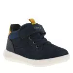 Geox Baby-Jungen B HYROO Boy Ankle Boot, Navy/Ochre