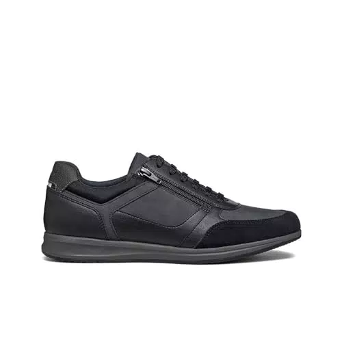 Geox Herren U Avery A Sneaker, Navy