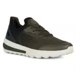Geox U SPHERICA ACTIF A Sneaker, Black/Anthracite