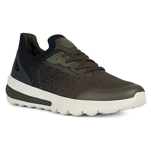 Geox U SPHERICA ACTIF A Sneaker, Black/Anthracite